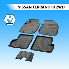 Коврики салона RIVAL, Nissan Terrano 2014-2016, 14108002