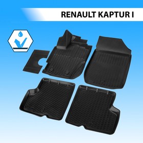 Коврики салона RIVAL, Renault Kaptur 2016-н.в., 14707001 2607382