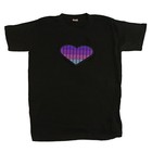 Футболка световая сердце XXL Футболка световая сердце XXL