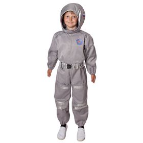 Карнавальный костюм "Космонавт", комбинезон, шлем, рост 122-128 см