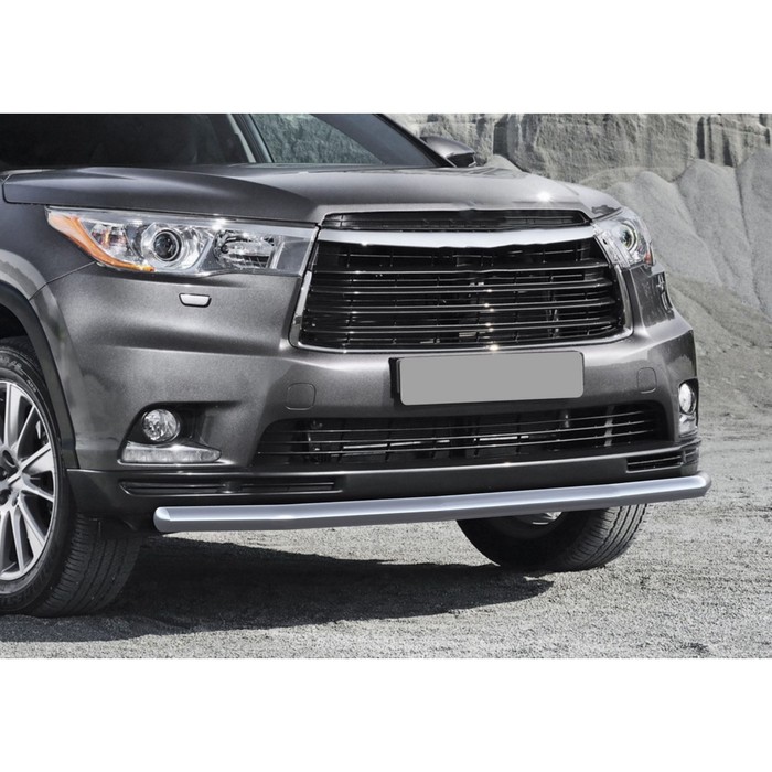 Защита переднего бампера Toyota Highlander 2014-, d57