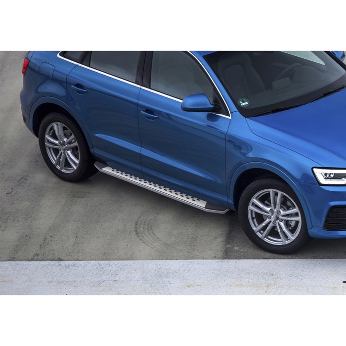 Пороги Bmw-Style AUDI Q3 2011-2014-, овал 173 см, 2 шт. B173AL.0301.1