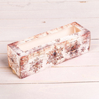 Коробочка для макарун "Для теплого вечера", 18 х 5,5 х 5,5 см