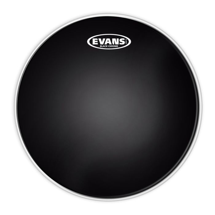 Пластик Evans TT14CHR Black Chrome  для том барабана 14&quot;