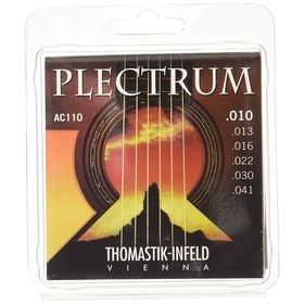 Комплект струн для акустической  Thomastik AC110 Plectrum  сталь/бронза, 010-041