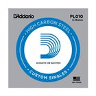 Отдельная стальная струна D`Addario PL010 PLAIN STEEL без обмотки 0.010" 2631018 - фото 7645068