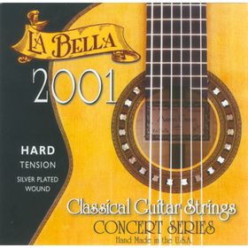 Струны для классической гитары La Bella 2001H 2001 Hard Tension