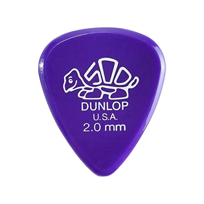 Медиаторы Dunlop 41R2.0 Delrin 500  72шт, толщина 2,00мм