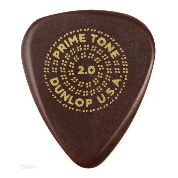 Медиаторы Dunlop 511R2.0 Primetone  12шт, толщина 2,0мм, гладкие, стандартные