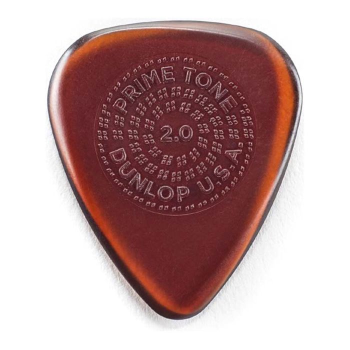 Медиаторы Dunlop 511P2.0 Primetone  3шт, толщина 2,0мм, гладкие, стандартные