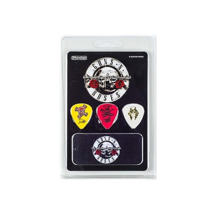 Медиаторы Dunlop GNR002 Guns N Roses  6шт, в коробочке