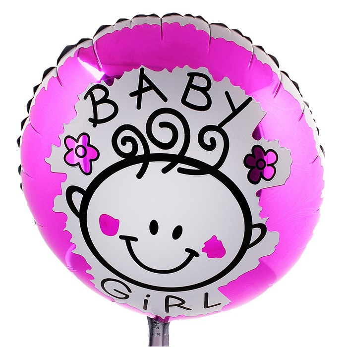 Balloon foil 18" "Little girl", the circle