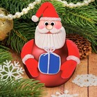 Новогодний ёлочный шар с массой для лепки "Дед Мороз" Новогодний ёлочный шар с массой для лепки "Дед Мороз"