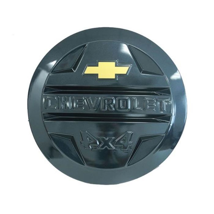 Защита запасного колеса Chevrolet Niva, с эмблемой,кварц