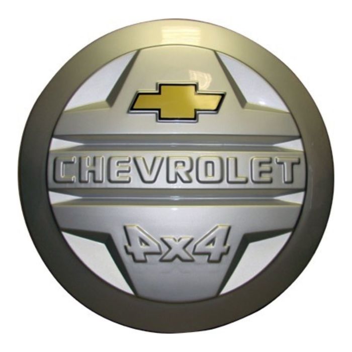 Защита запасного колеса Chevrolet Niva, с эмблемой,млечный путь