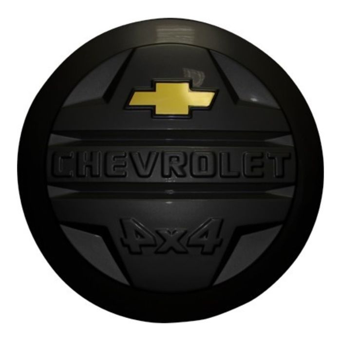 Защита запасного колеса Chevrolet Niva, с эмблемой