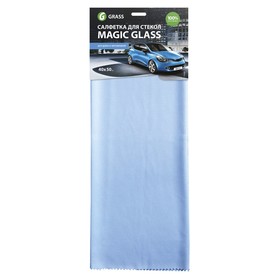 Салфетка микрофибра для стекла Magic Glass 40*50, Grass 2679213