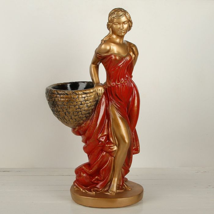 Золотой кубок женщины. Кашпо (s / золотой / 128 ГБ). Статуэтка женская фигура. Ваза статуэтка. Женщина с чашей статуэтка.
