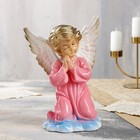 Статуэтка "Ангел с крыльями", разноцветная, гипс, 28 см, микс - фото 6581185