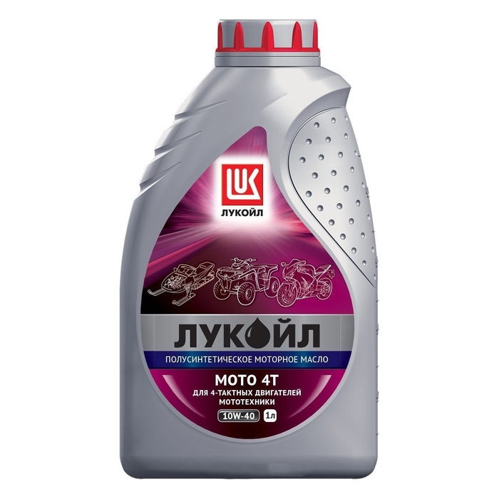 Моторное масло Лукойл Мото 4Т sae 10W-30  1л