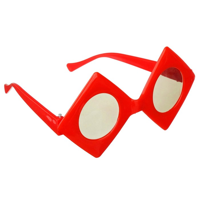 Карнавальные очки детские &quot;Масти&quot; красно-черные, цвета МИКС