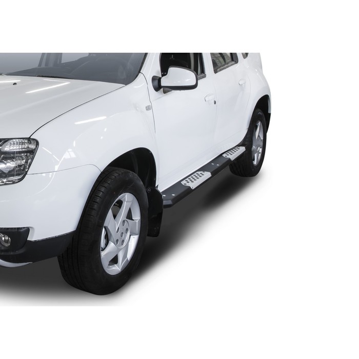 Пороги Renault Duster, алюминиевые, 2 шт. R.4703.013