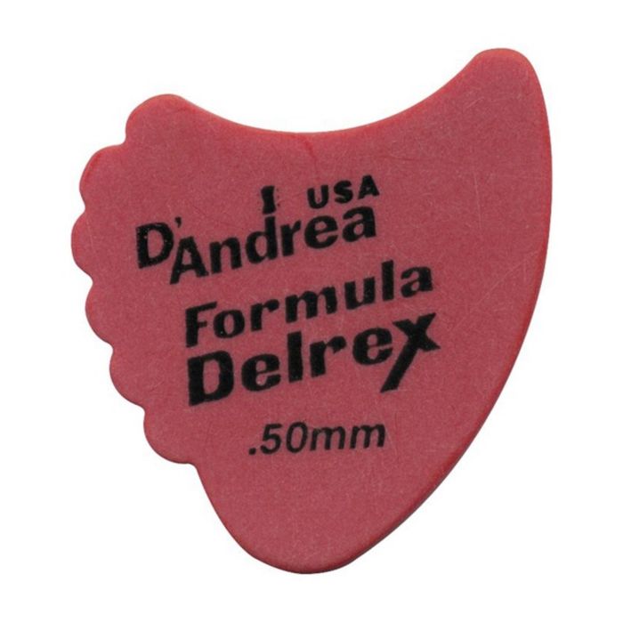 Медиаторы D`Andrea RD390-050 Formula Delrex  72шт, гребенка, матовая поверхность