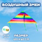 Воздушный змей "Цветные полоски" с леской Воздушный змей "Цветные полоски" с леской