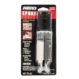 Клей эпоксидный ABRO EG-330, высокопрочный, шприц, 25 мл