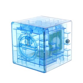 Puzzle "cube maze", a piggy Bank with money 9*9*9 cm MIX colors