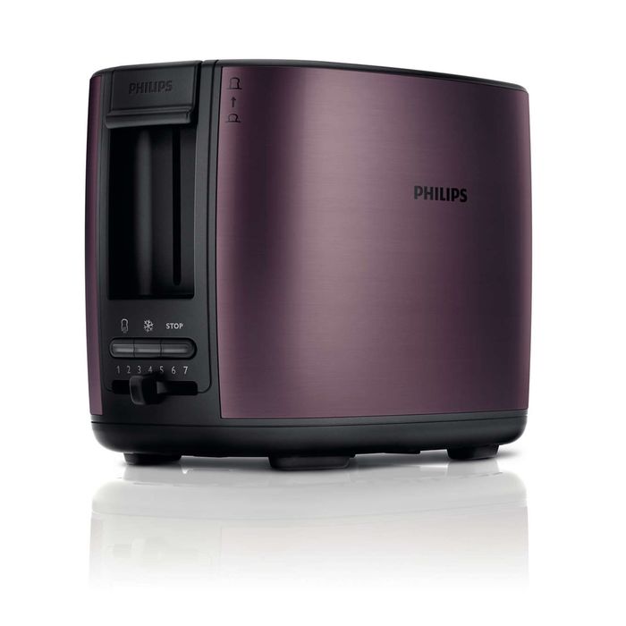 Тостер Philips HD 2628/90,  950 Вт, лиловый