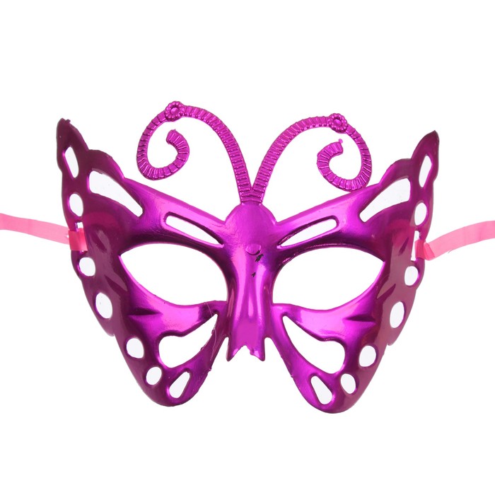 Карнавальная маска «Полёт бабочки», цвета МИКС - фото 4642660