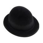 Carnival hat of plastic, PP 56-58, color black