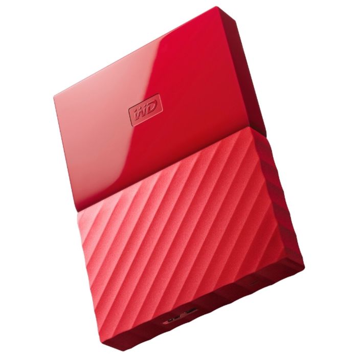 Внешний жесткий диск WD USB 3.0 1 Тб WDBBEX0010BRD-EEUE My Passport 2.5&quot; красный