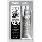 Герметик-прокладка RunWay, силиконовый, высокотемпературный, серый, 85 г RW8503 - фото 7948257