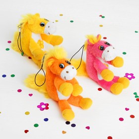 Toy pendant "Horse flower", MIX colors