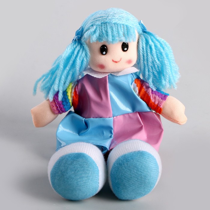 Мягкая игрушка «Кукла», в кожаном сарафане, цвета МИКС - фото 39791