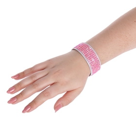 Carnival bracelet "Gloss", color: pink