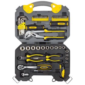 Набор инструментов STAYER PROFI 27710-H56, хромированное покрытие, 56 предметов 2727452