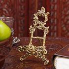 Mini easel brass "Trident" 15х8,5x3,5 cm Mini easel brass "Trident" 15х8,5x3,5 cm