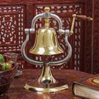 Колокол алюминий,латунь "С ручкой" 26х23х16 см Колокол алюминий,латунь "С ручкой" 26х23х16 см