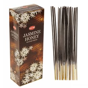 Благовония "HEM" 20 палочек угольные jasmine honey 1882112