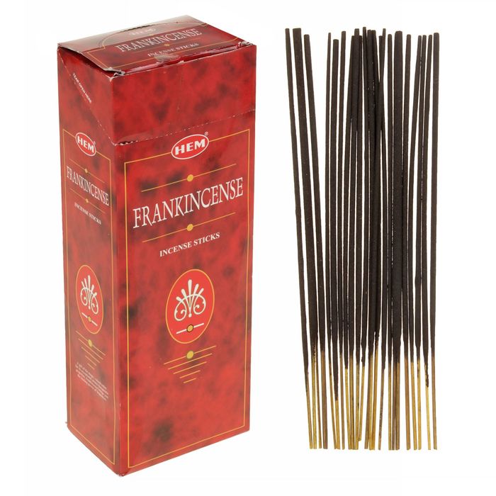 Благовония &quot;HEM&quot; 20 палочек угольные frank incense