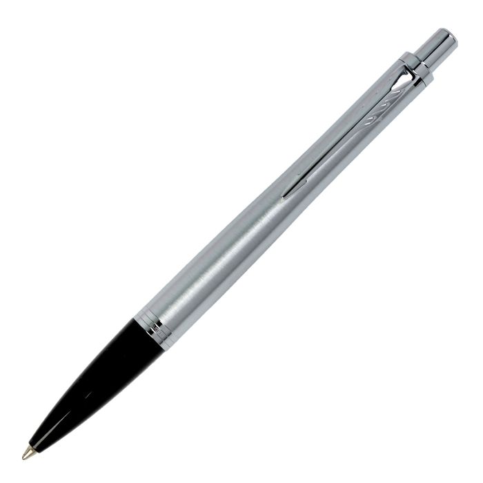 Ручка шариковая Parker Urban Core Metro Metallic CT M, корпус серый глянцевый/ хром, синие чернила (1931580)