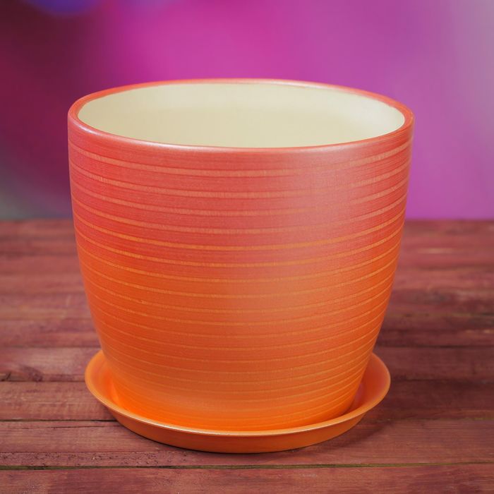 горшок для цветов оранжевый. кашпо jetplast. а. горшок 1,5л эмма. горшок ксения кп 0 (0,25л) голубой.