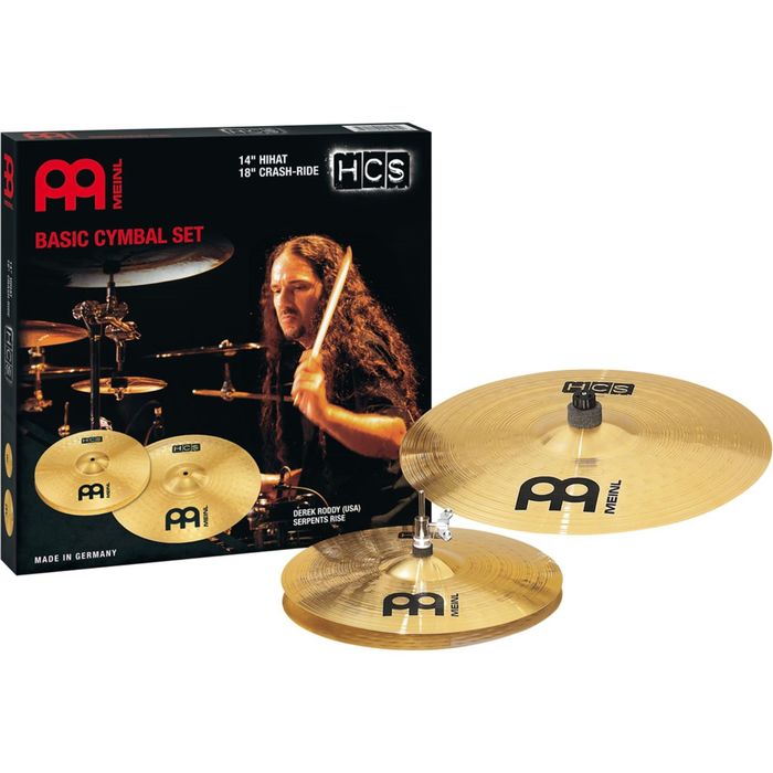 Комплект тарелок Meinl HCS1418 HCS Basic Cymbal Set  14, 18&quot;