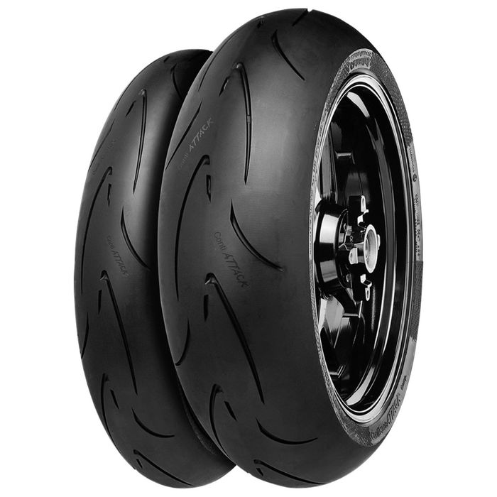 Мотошина Continental ContiRaceAttack Comp.End 160/60 R17 69W TL Rear Спорт