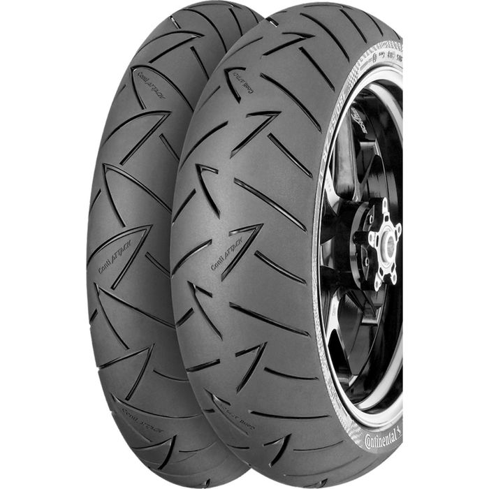 Мотошина Continental ContiRoadAttack2 170/60 R17 72W TL Rear Спорт-турист