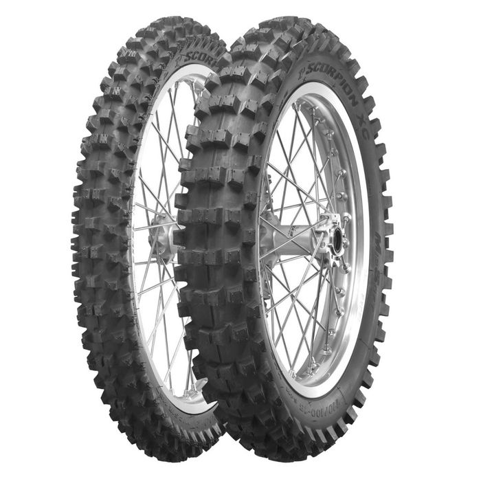 Мотошина Pirelli Scorpion XC Mid Soft 110/100 R18 64M TT Rear Кросс