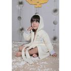 Халат детский махровый с капюшоном Teeny, 4-5 лет, цвет кремовый 912/3 Халат детский махровый с капюшоном Teeny, 4-5 лет, цвет кремовый 912/3